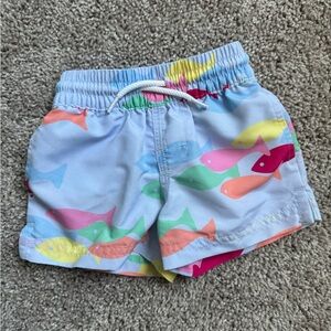 Boys The Beaufort Bonnett Company swim trunks, 6/12 months, EUC